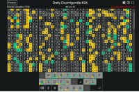 Duotrigordle Duotrigordle