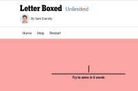 Letter Boxed Unlimited Letter Boxed Unlimited